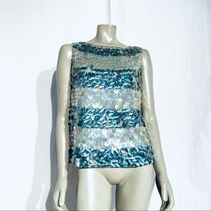 Mariball Field Vintage 50’s 60’s Sequin Top